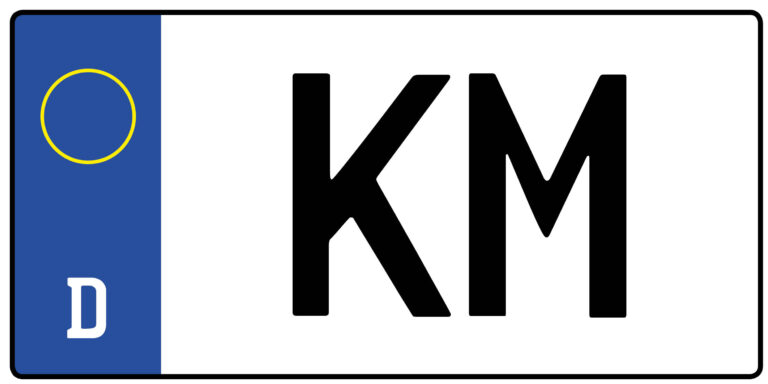 Kennzeichen KM