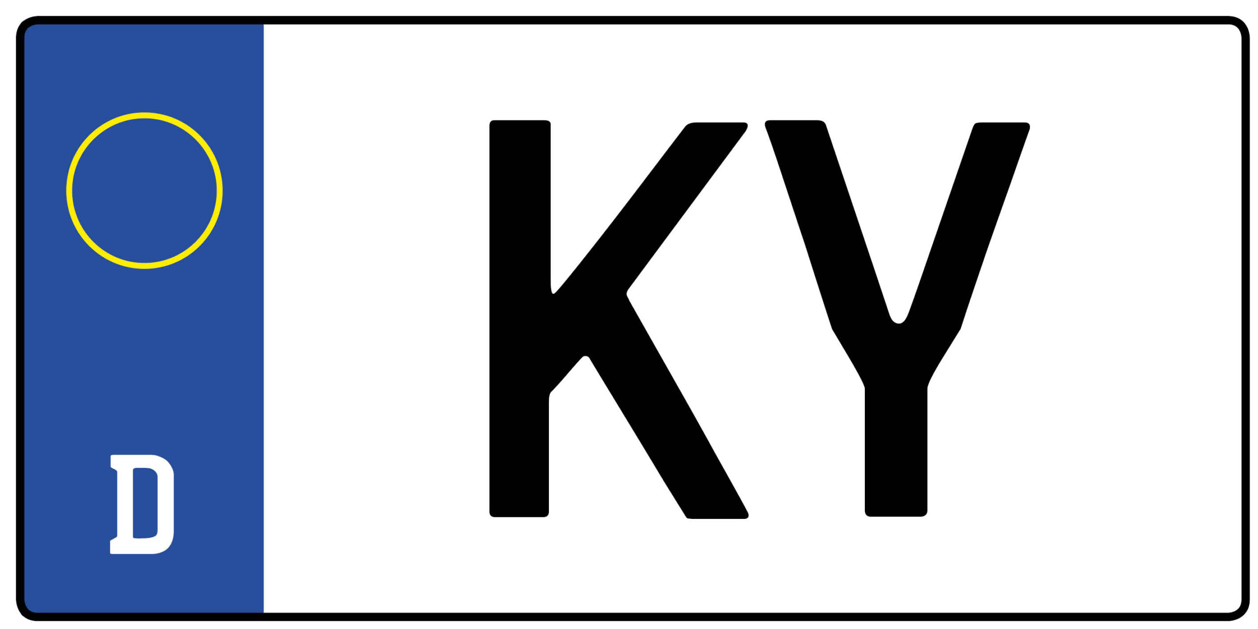 Kennzeichen KY
