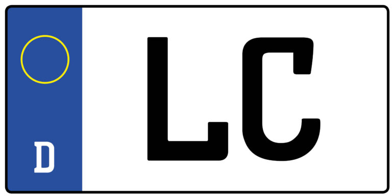 Kennzeichen LC