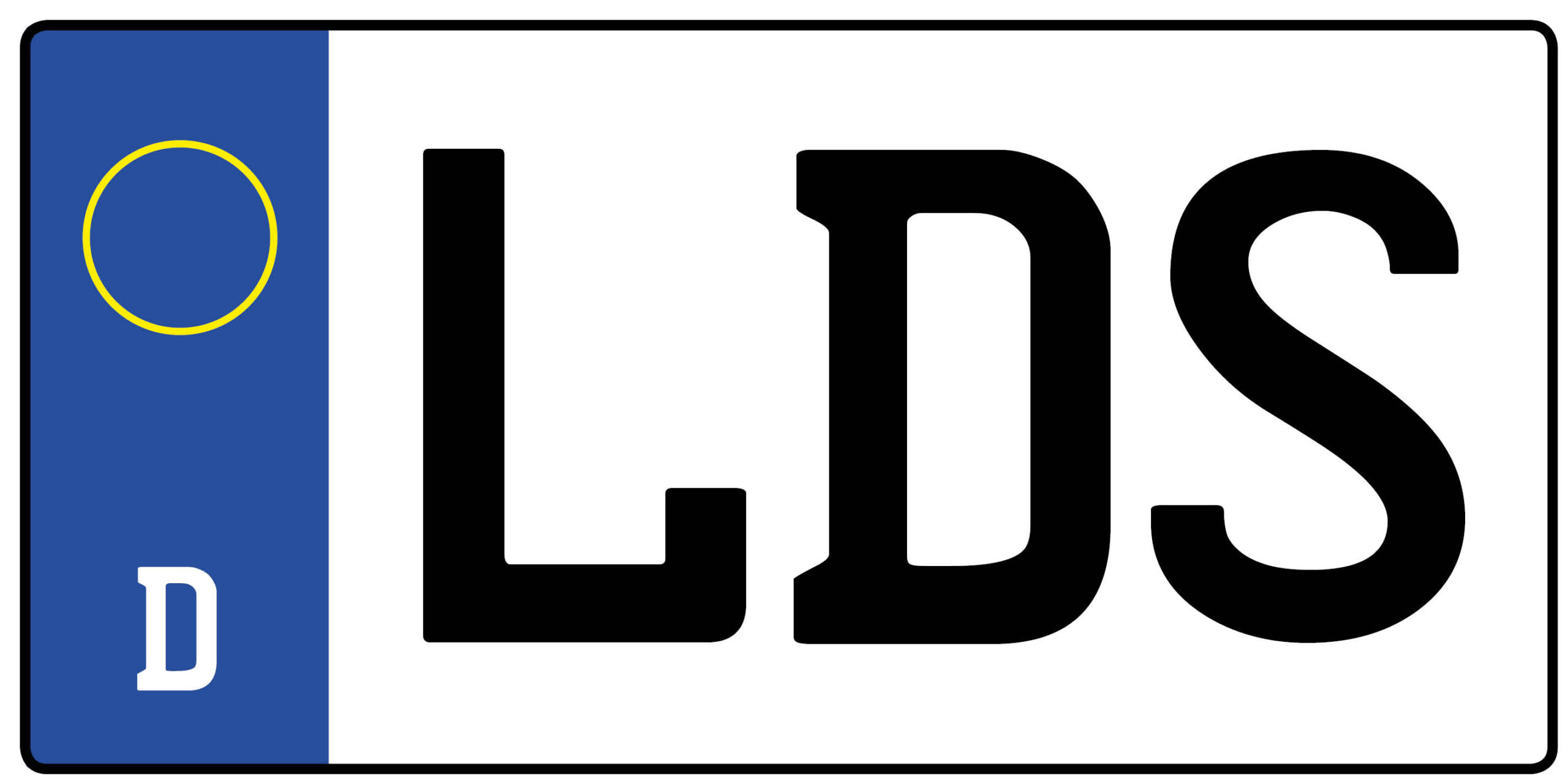 Kennzeichen LDS