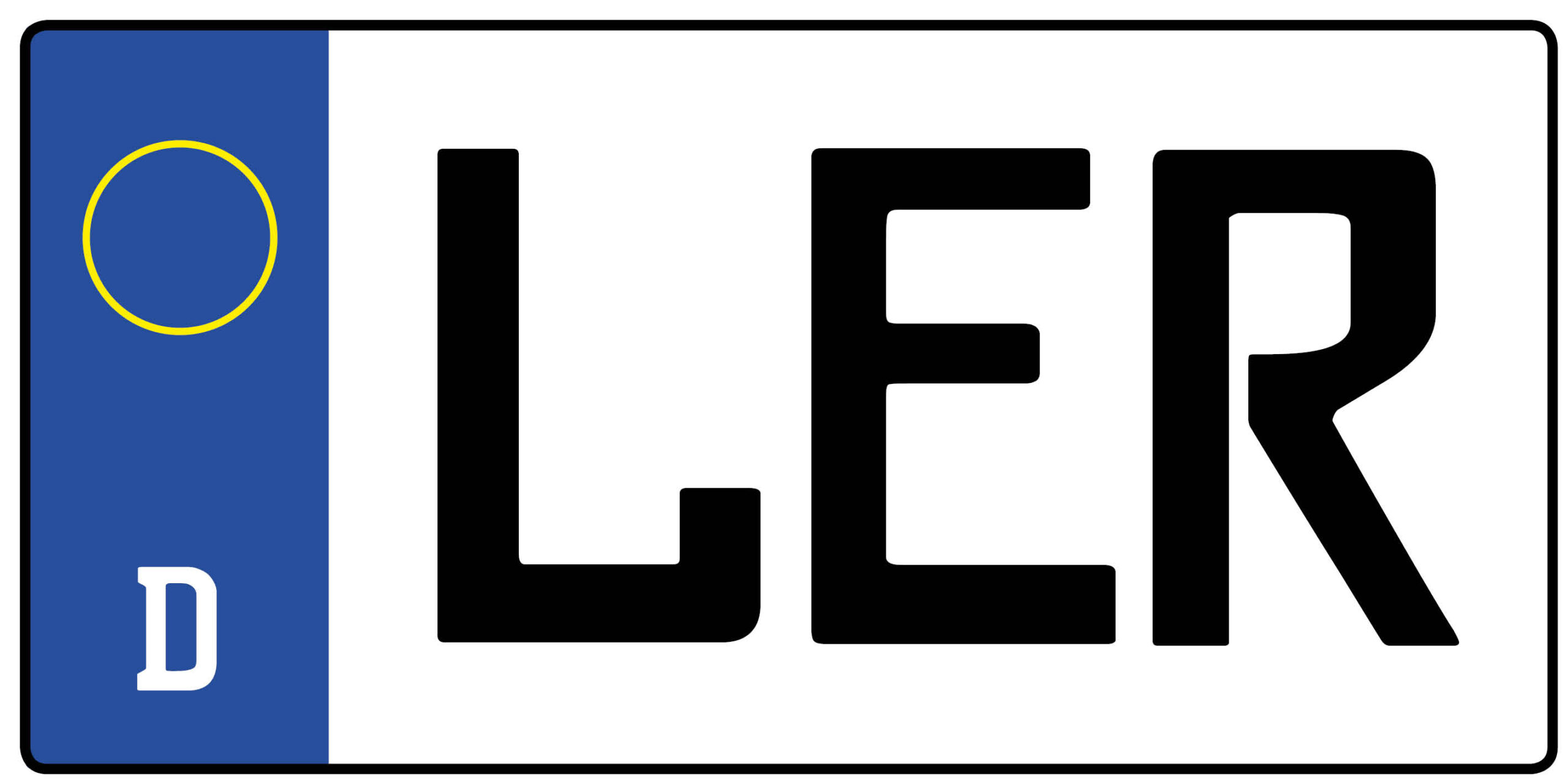Kennzeichen LER