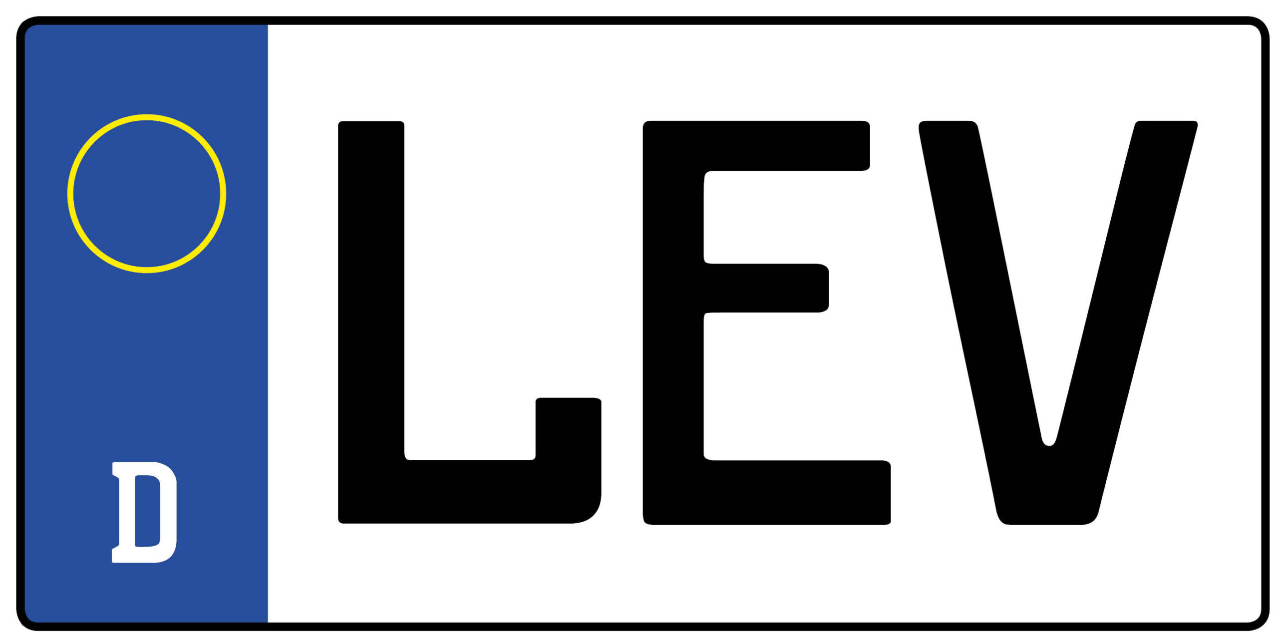 Kennzeichen LEV