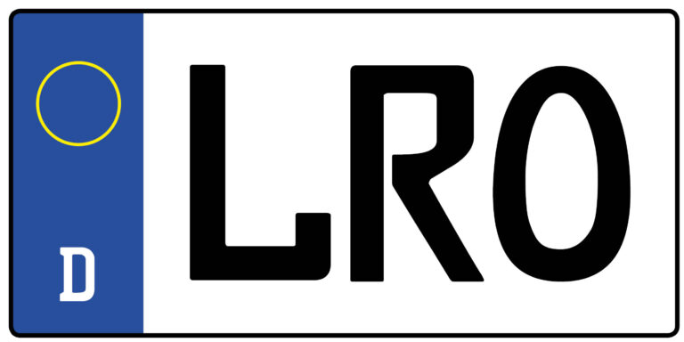 Kennzeichen LRO