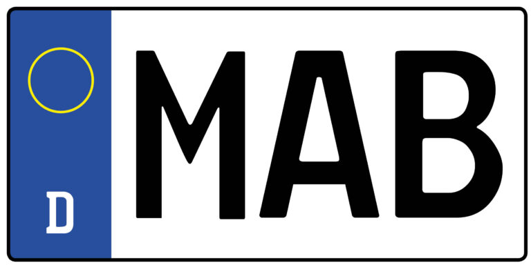 Kennzeichen MAB