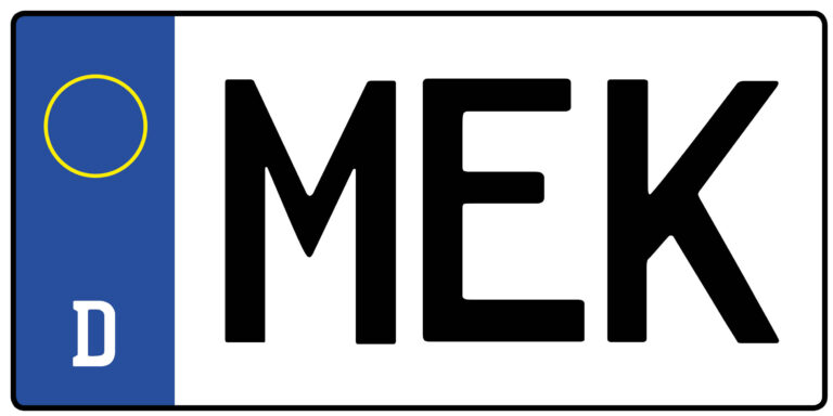 Kennzeichen MEK