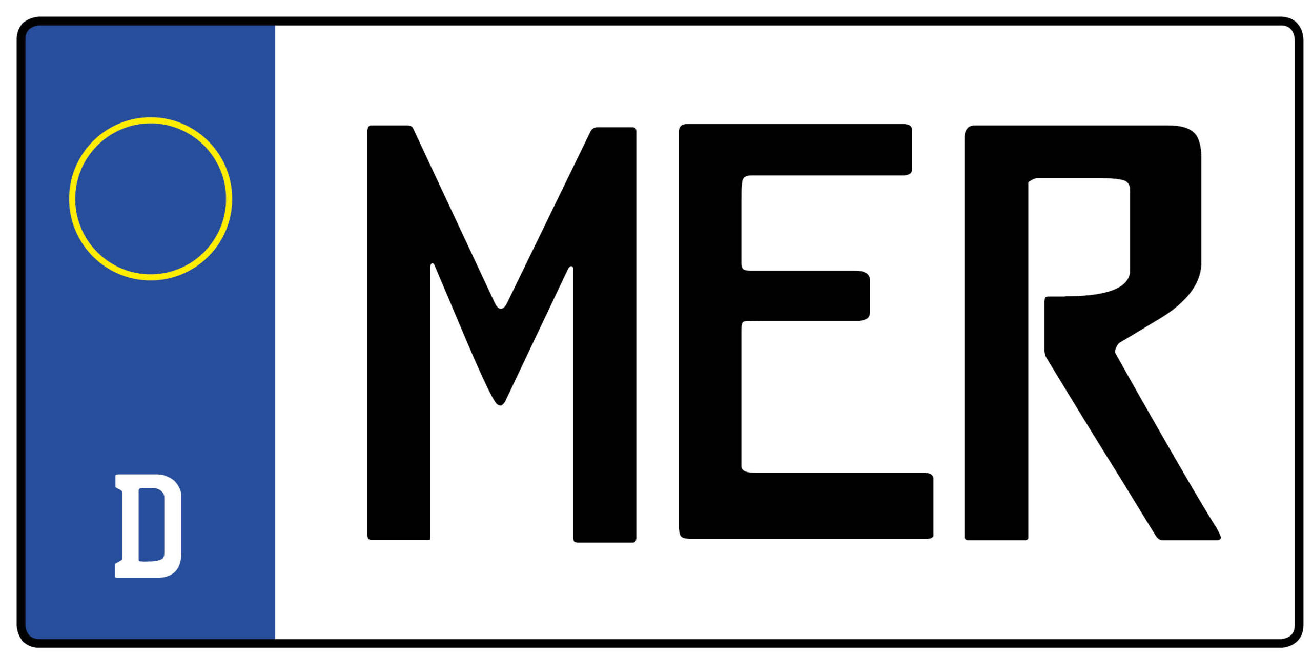 Kennzeichen MER