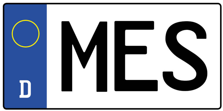 Kennzeichen MES