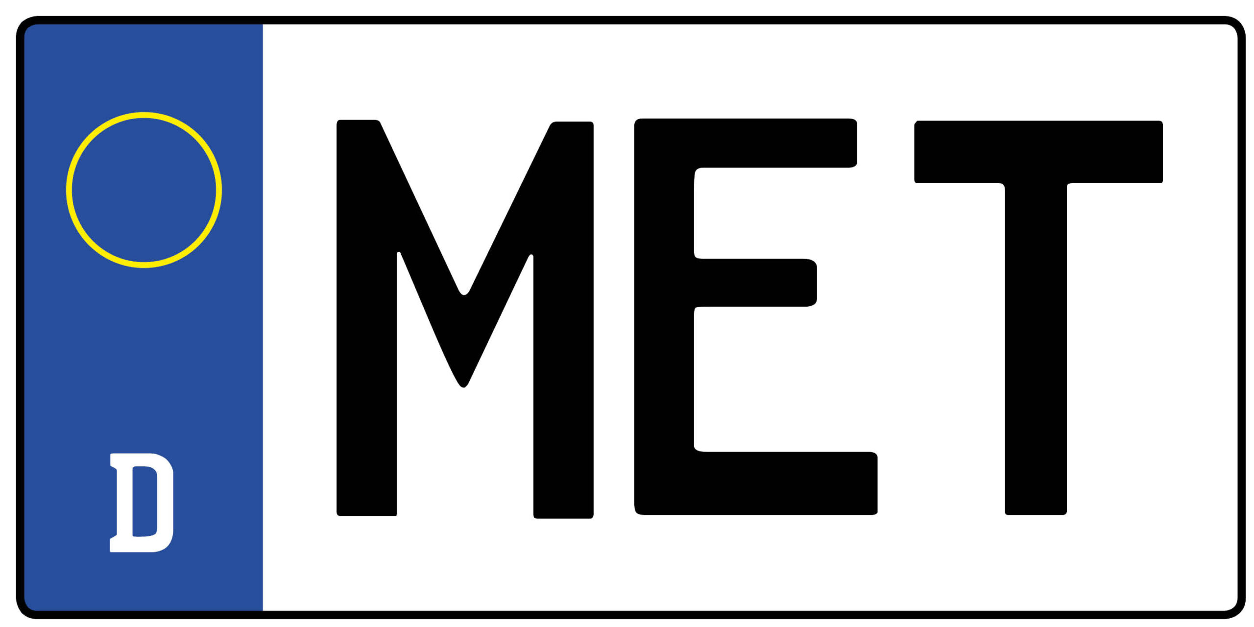 Kennzeichen MET