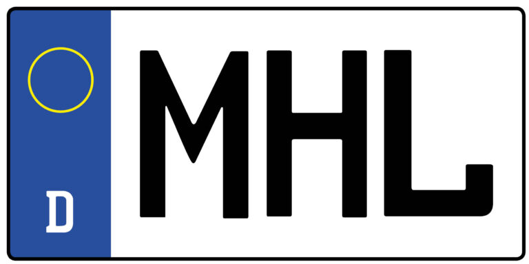 Kennzeichen MHL