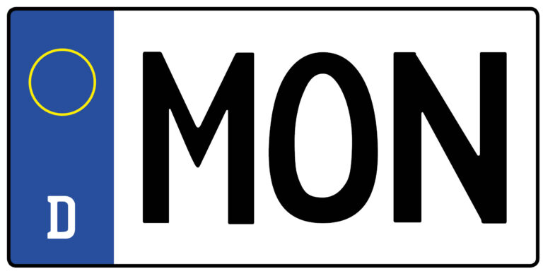 Kennzeichen MON