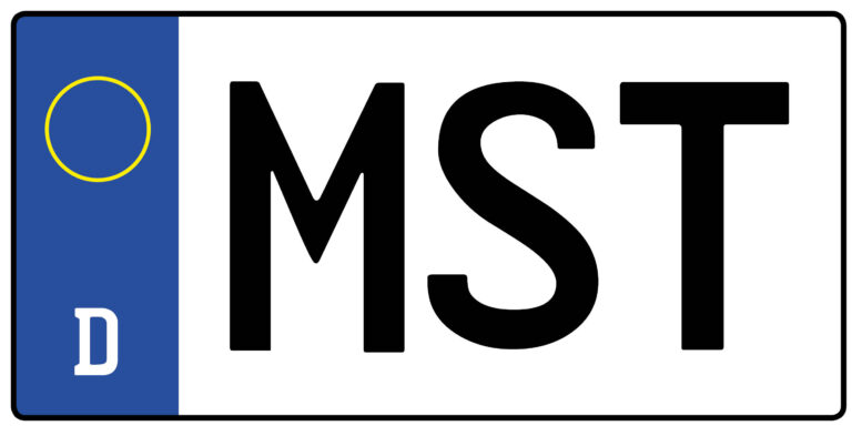 Kennzeichen MST