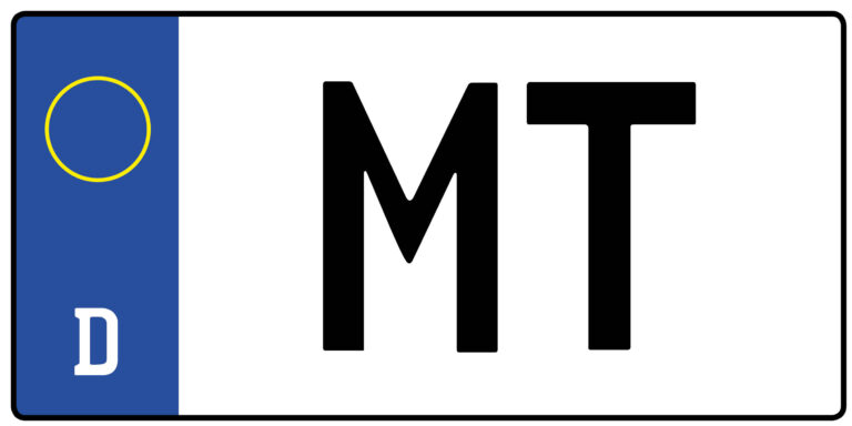Kennzeichen MT