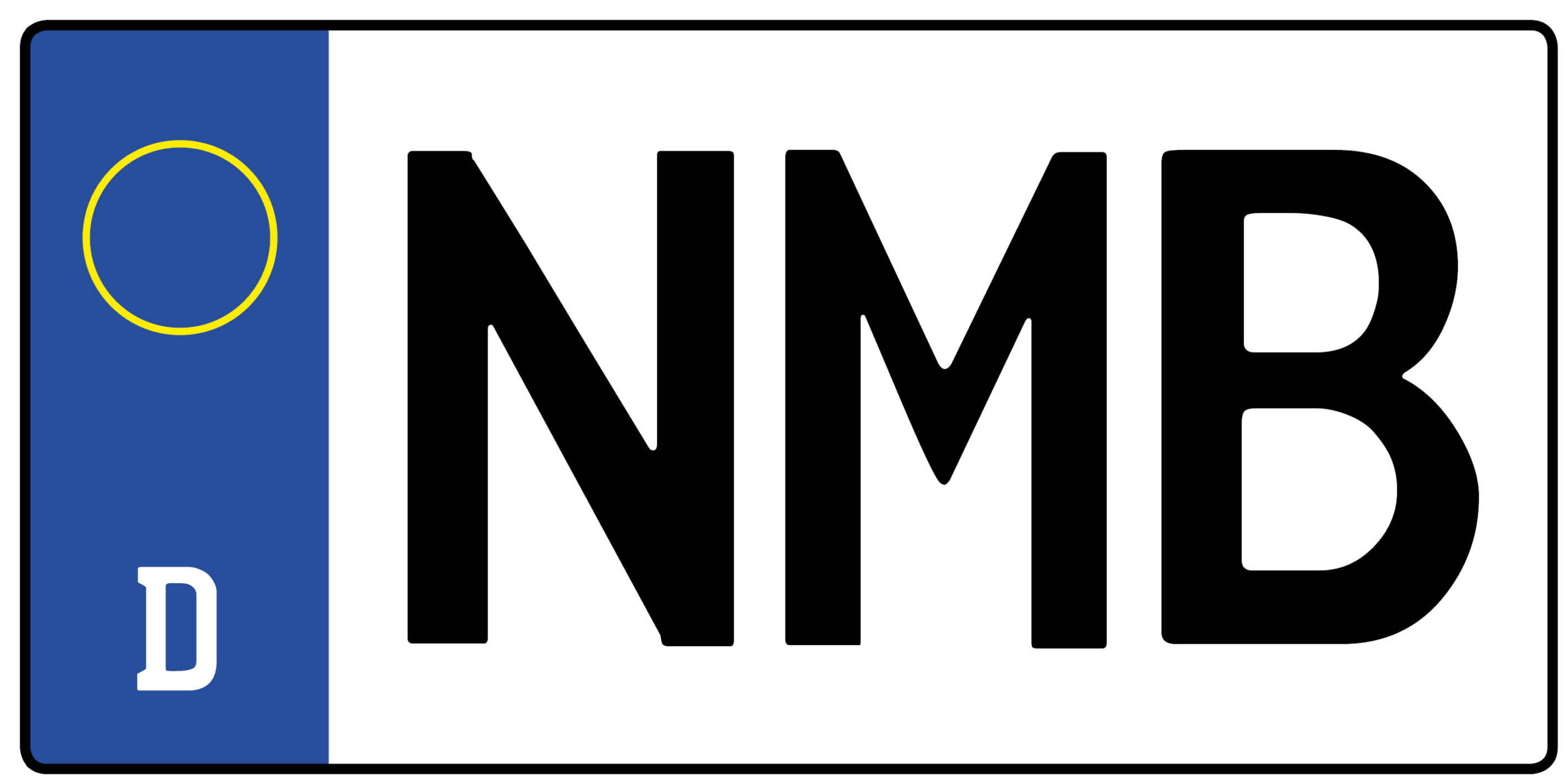 Kennzeichen NMB