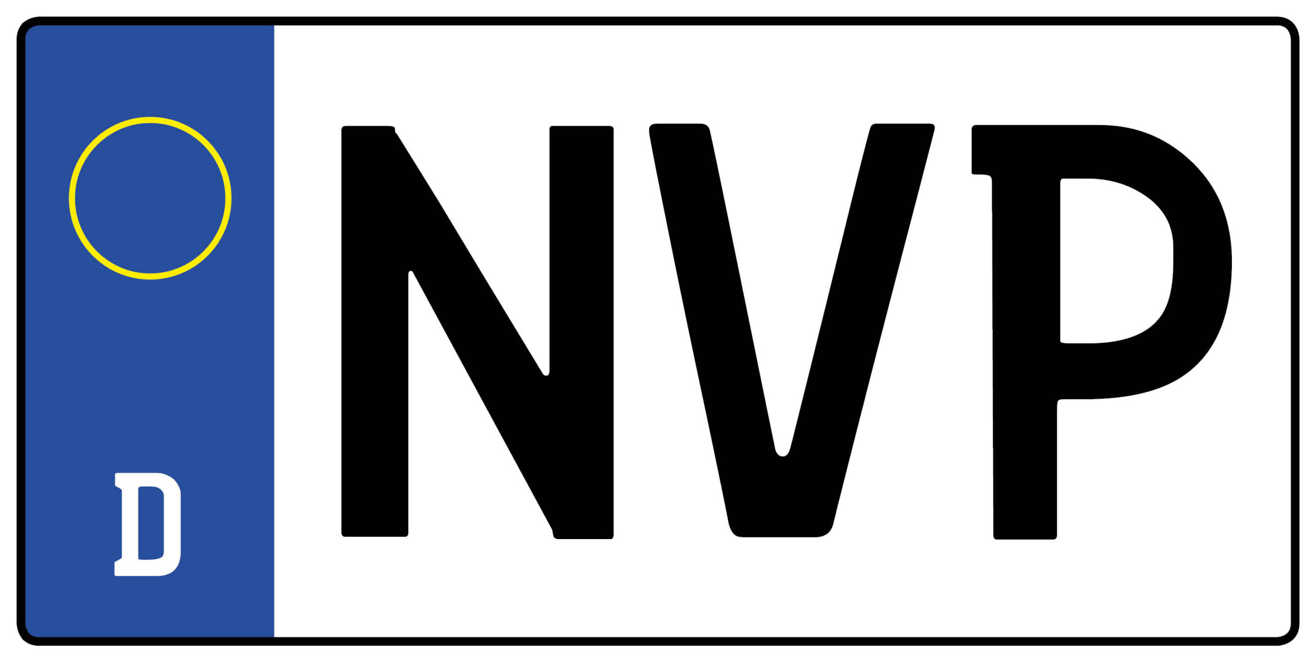 Kennzeichen NVP