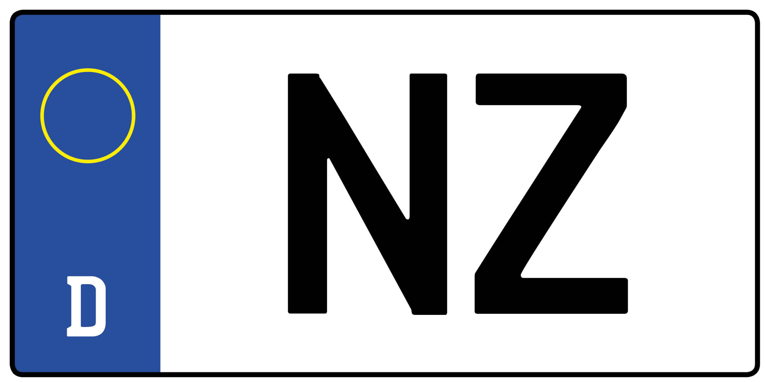 Kennzeichen NZ