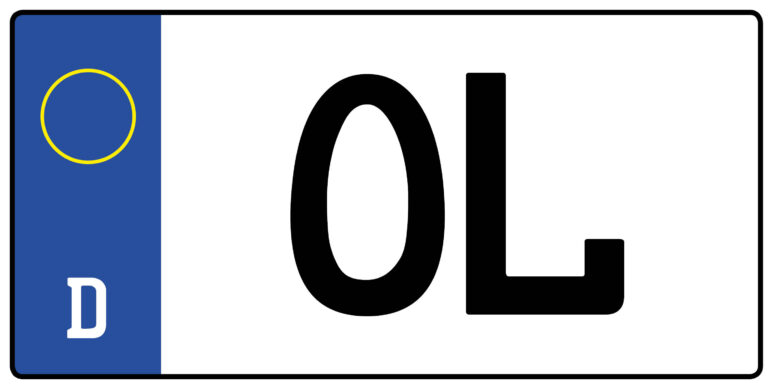 Kennzeichen OL