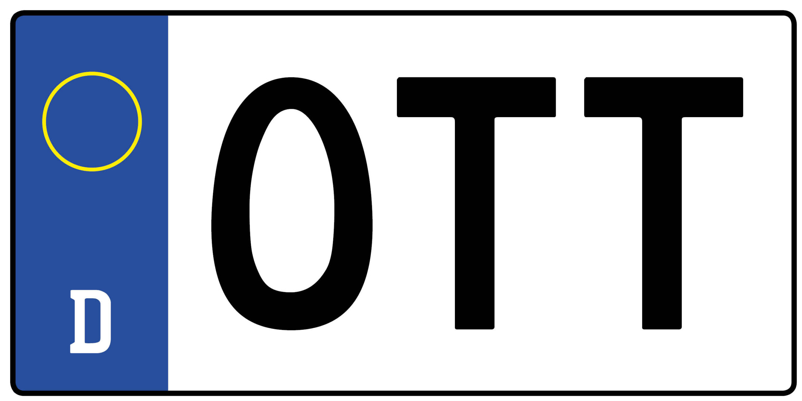 Kennzeichen OTT