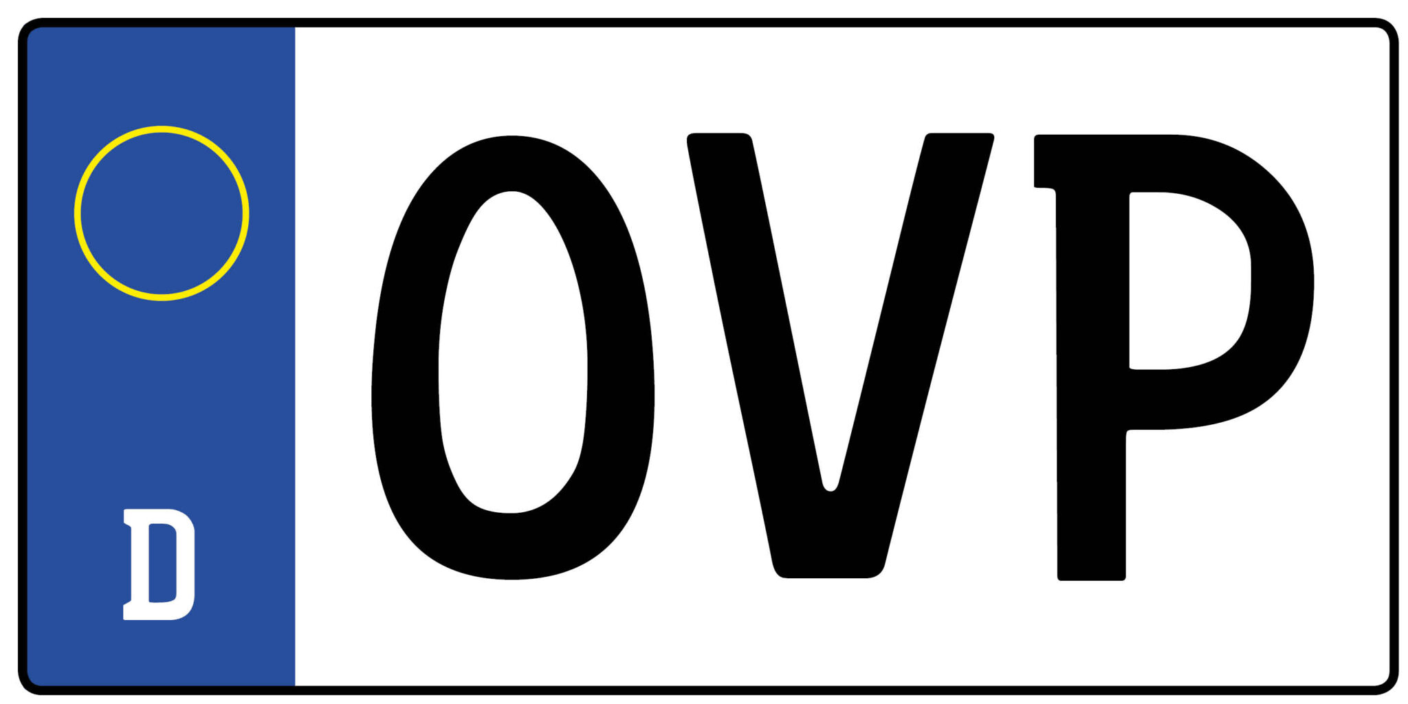 OVP // Wofür steht das Kennzeichen OVP? - Autokennzeichen Info