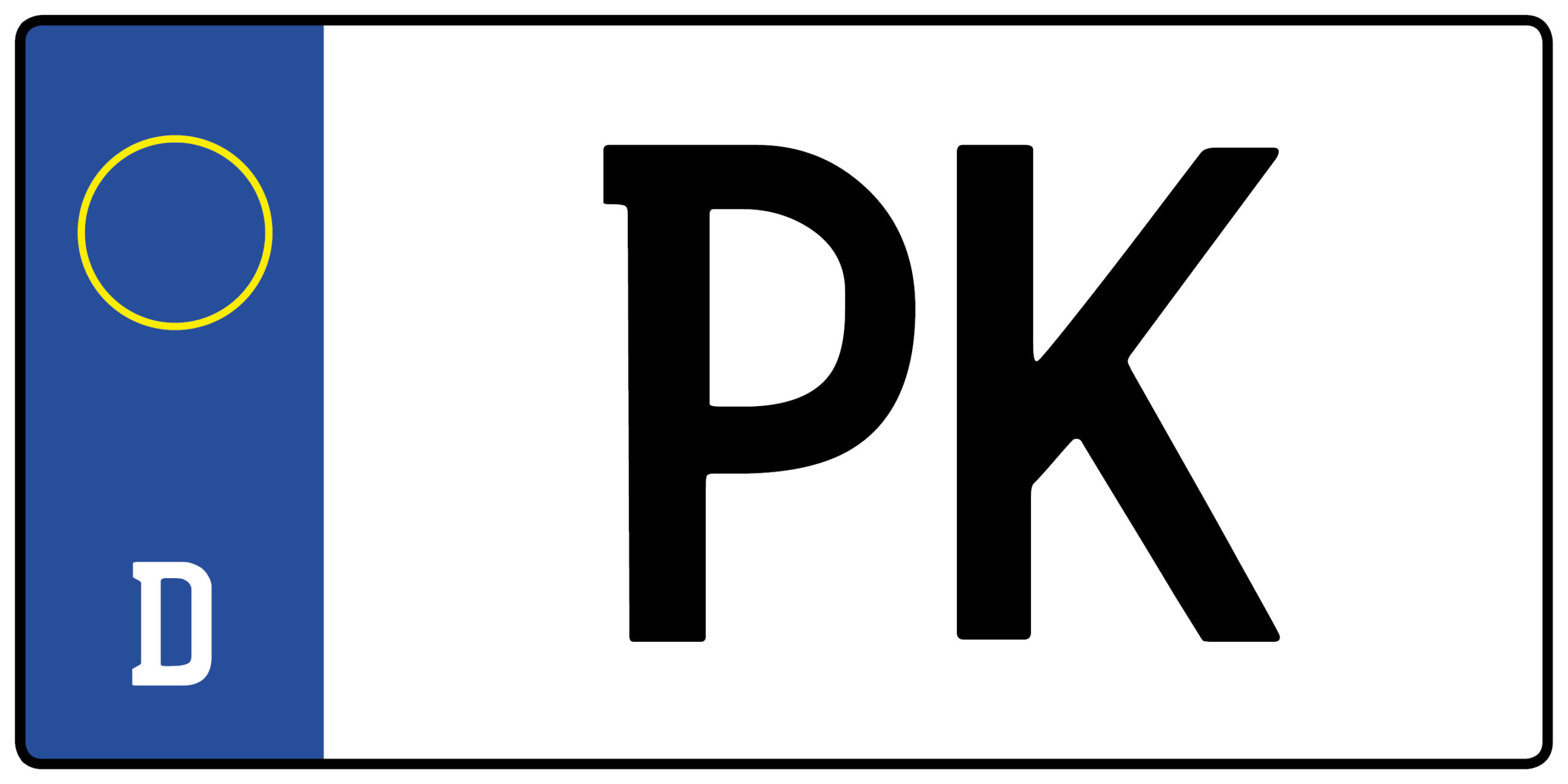 PK // Wofür steht das Auto Kennzeichen PK   Autokennzeichen Info