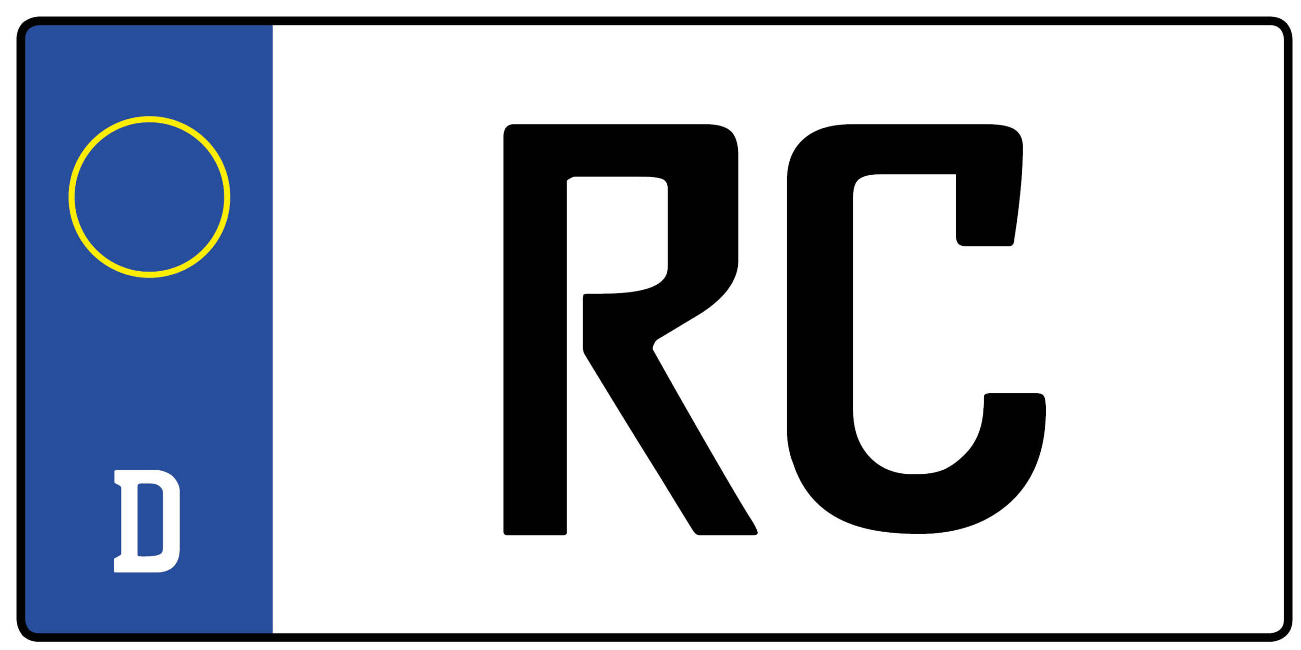 Kennzeichen RC