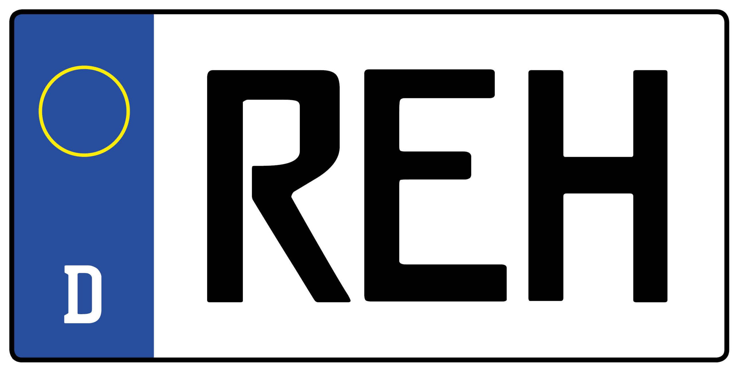 Kennzeichen REH