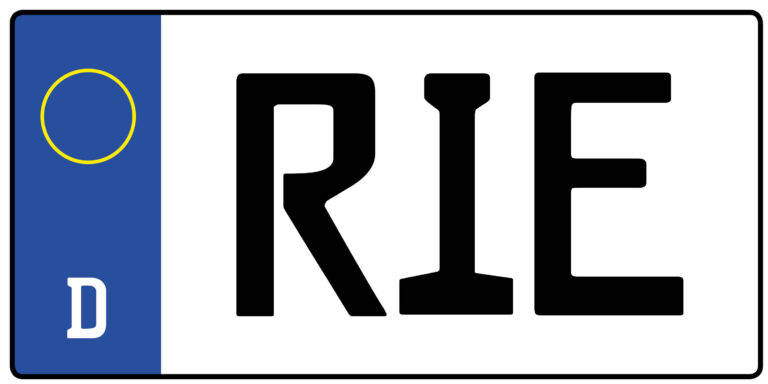 Kennzeichen RIE