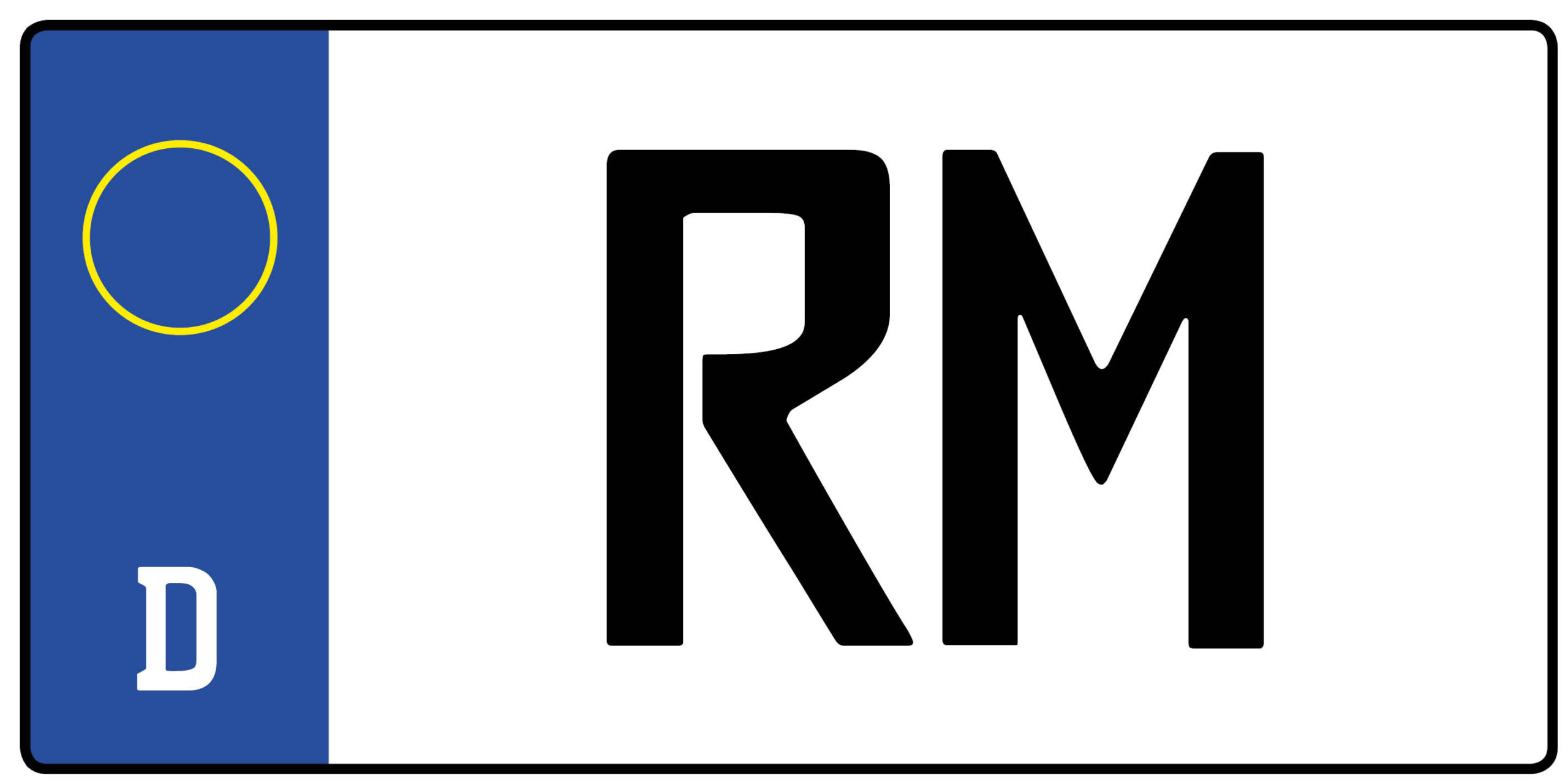 Kennzeichen RM
