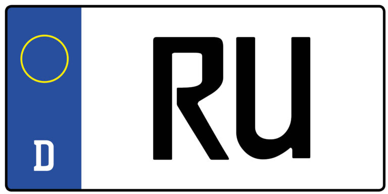 Kennzeichen RU