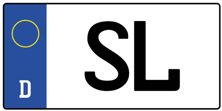 Kennzeichen SL