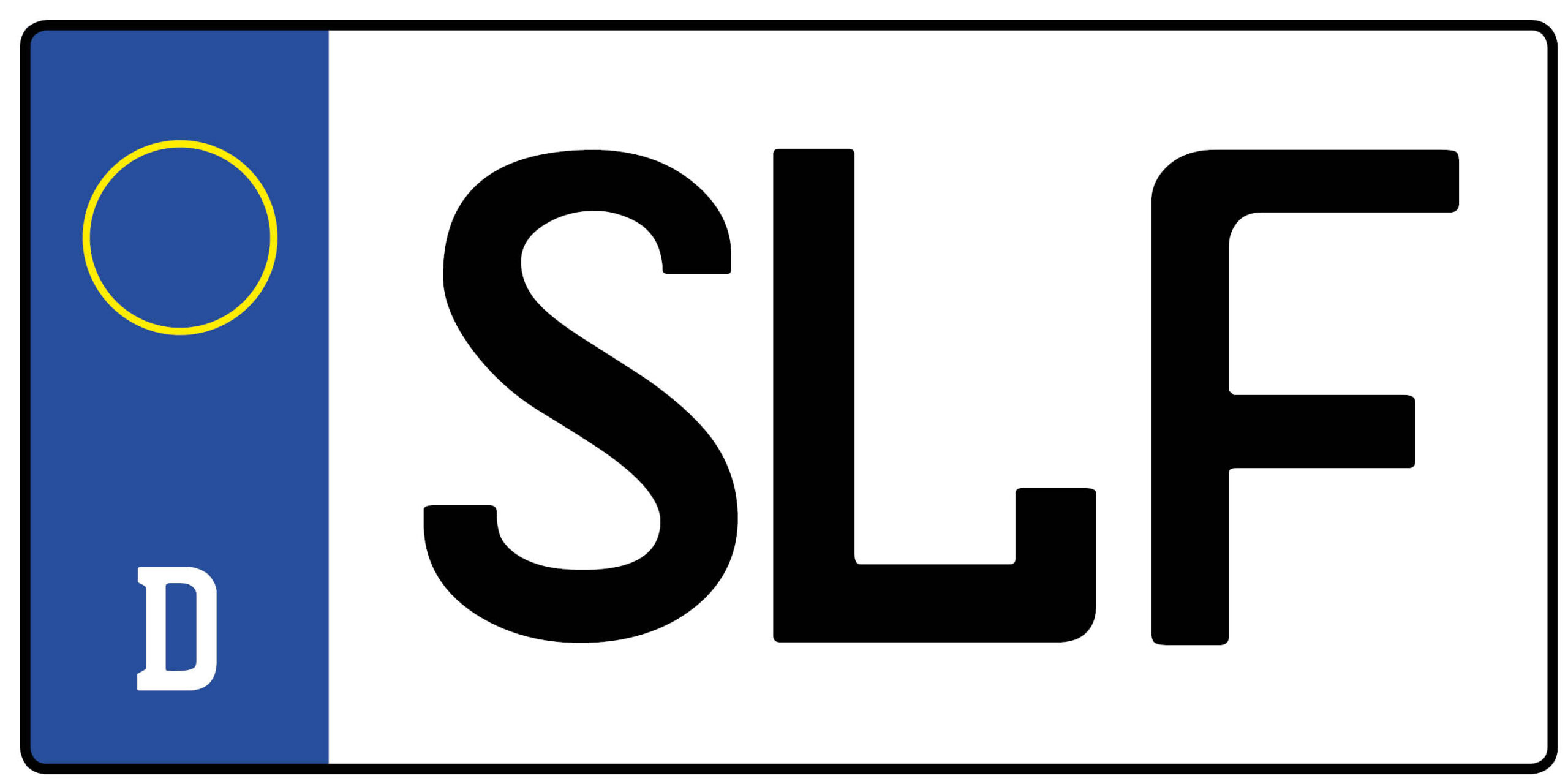 Kennzeichen SLF