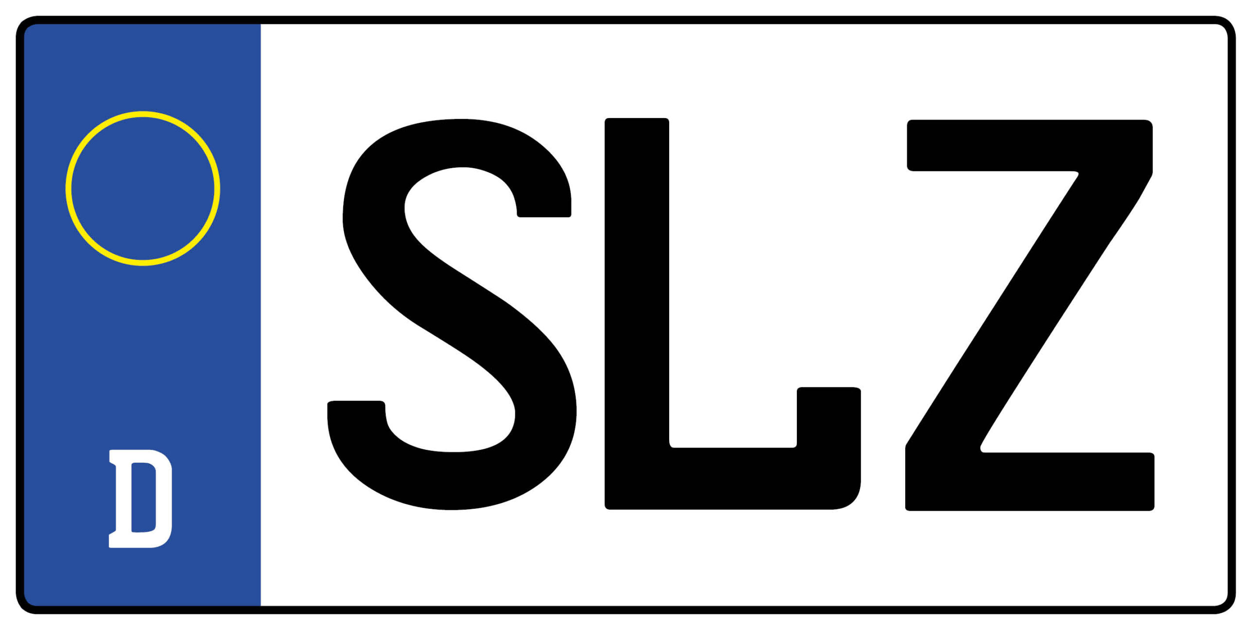 Kennzeichen SLZ