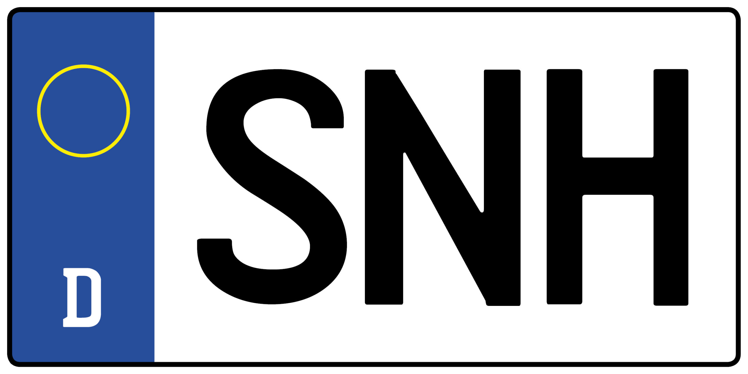 Kennzeichen SNH
