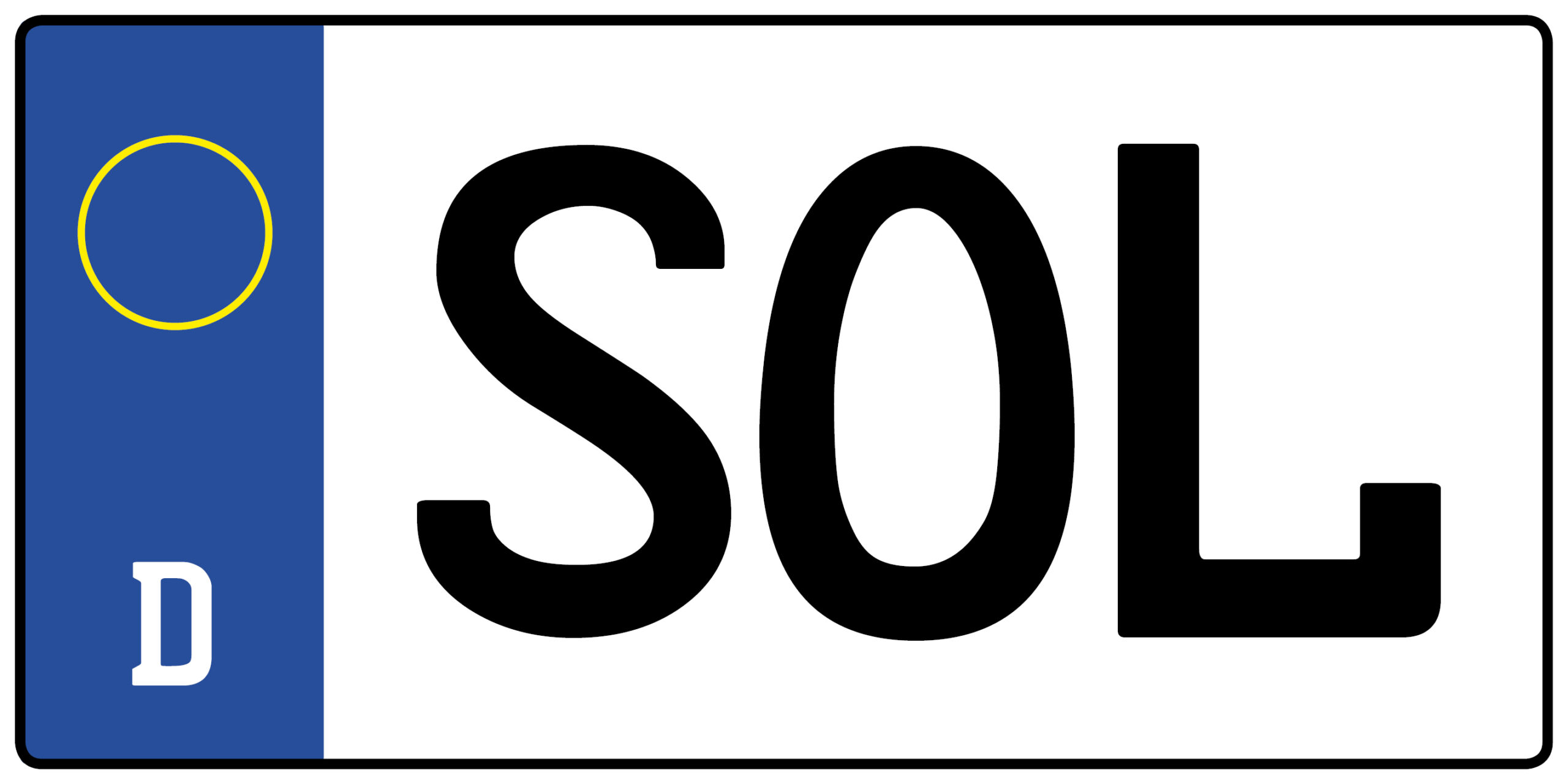 Kennzeichen SOL
