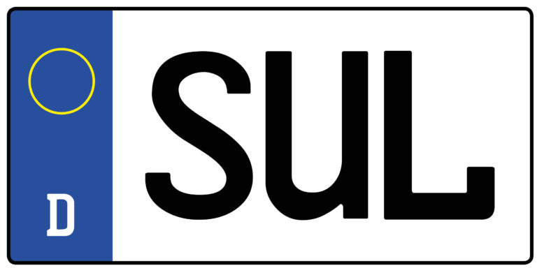 Kennzeichen SUL