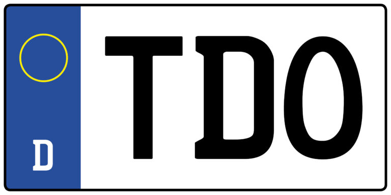 Kennzeichen TDO