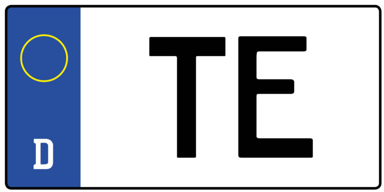 Kennzeichen TE