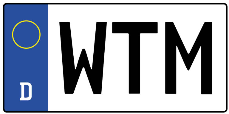 Kennzeichen WTM