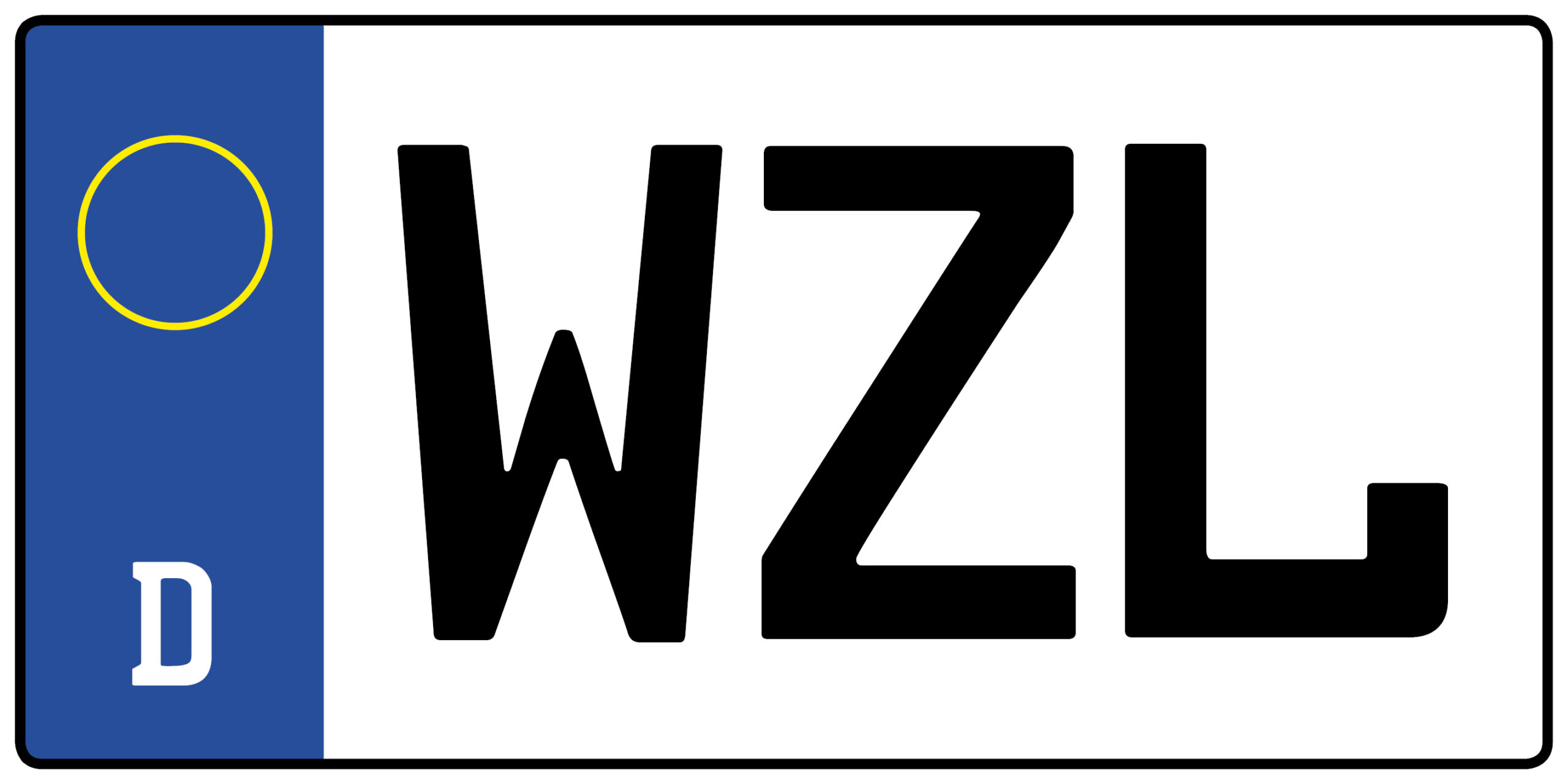Kennzeichen WZL