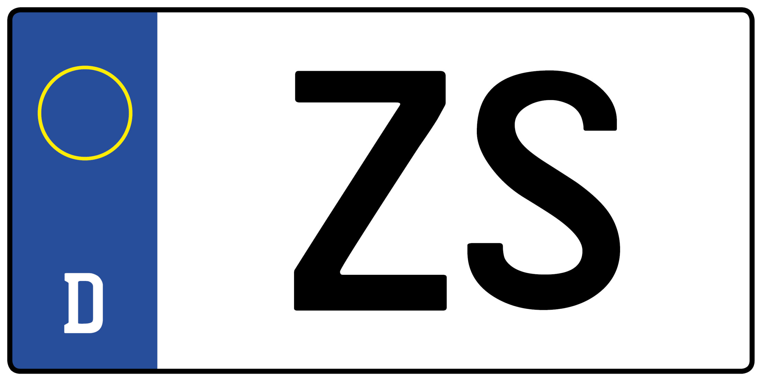 Kennzeichen ZS