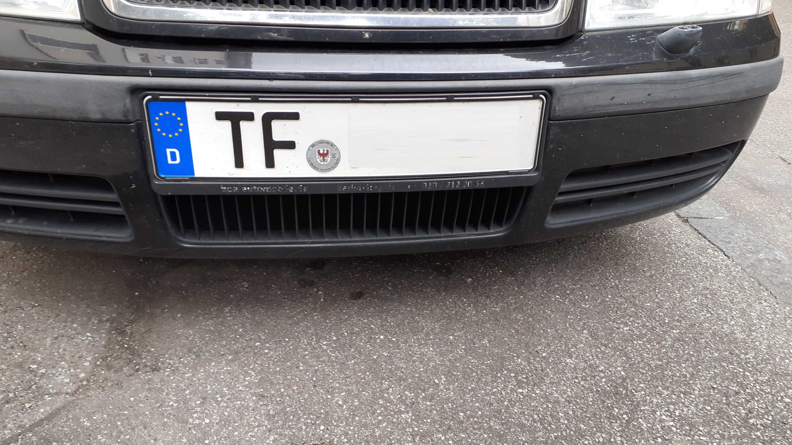 Kennzeichen TF