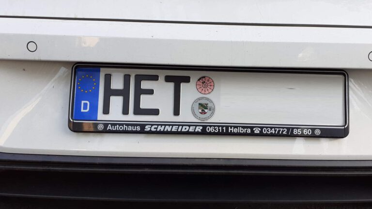 Kennzeichen HET