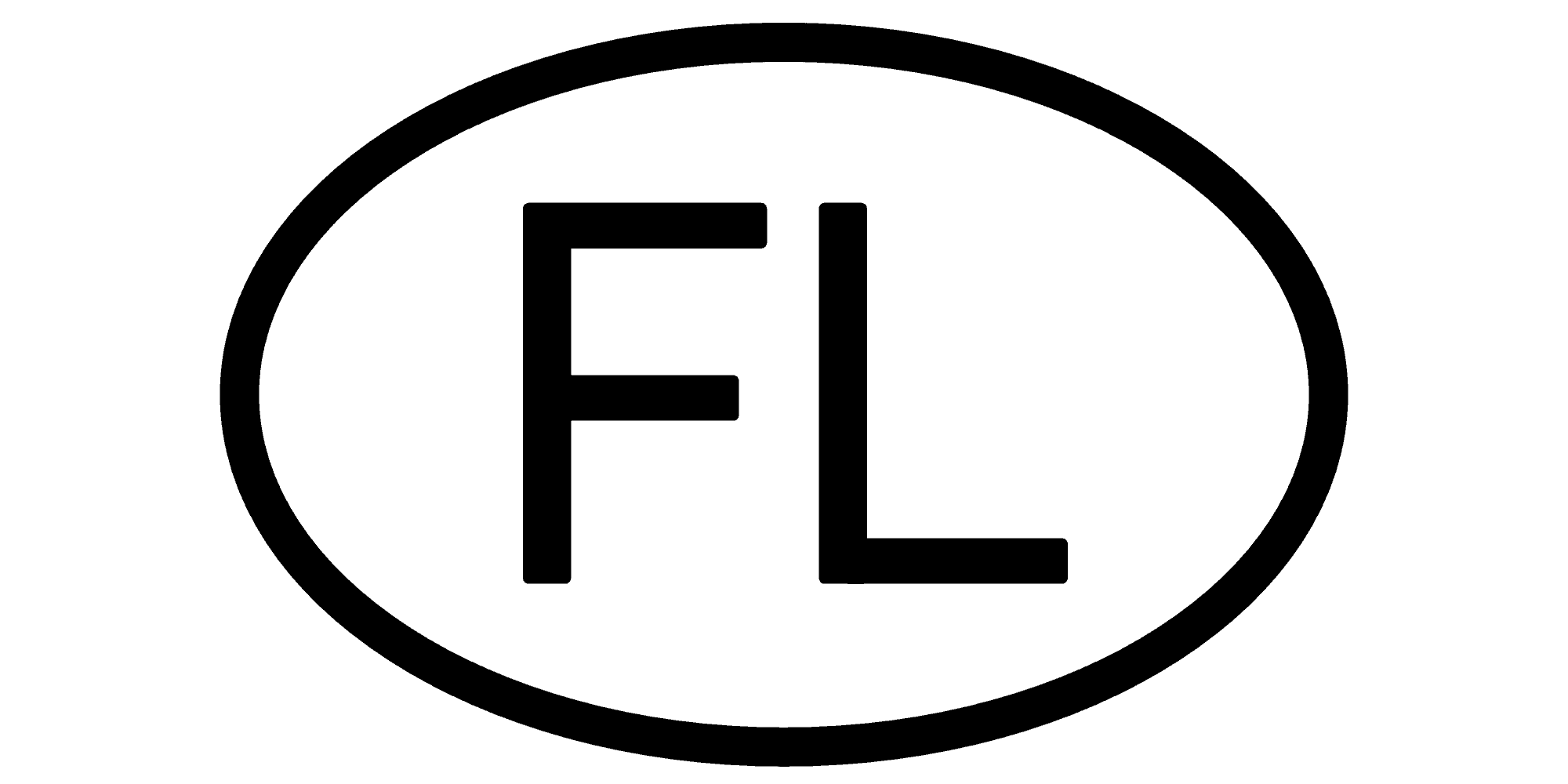Länderkennzeichen FL