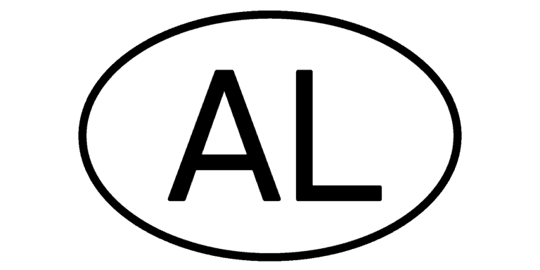 Länderkennzeichen AL