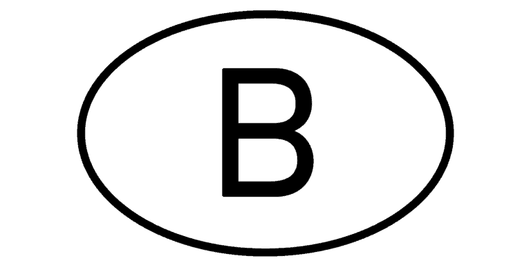Länderkennzeichen B