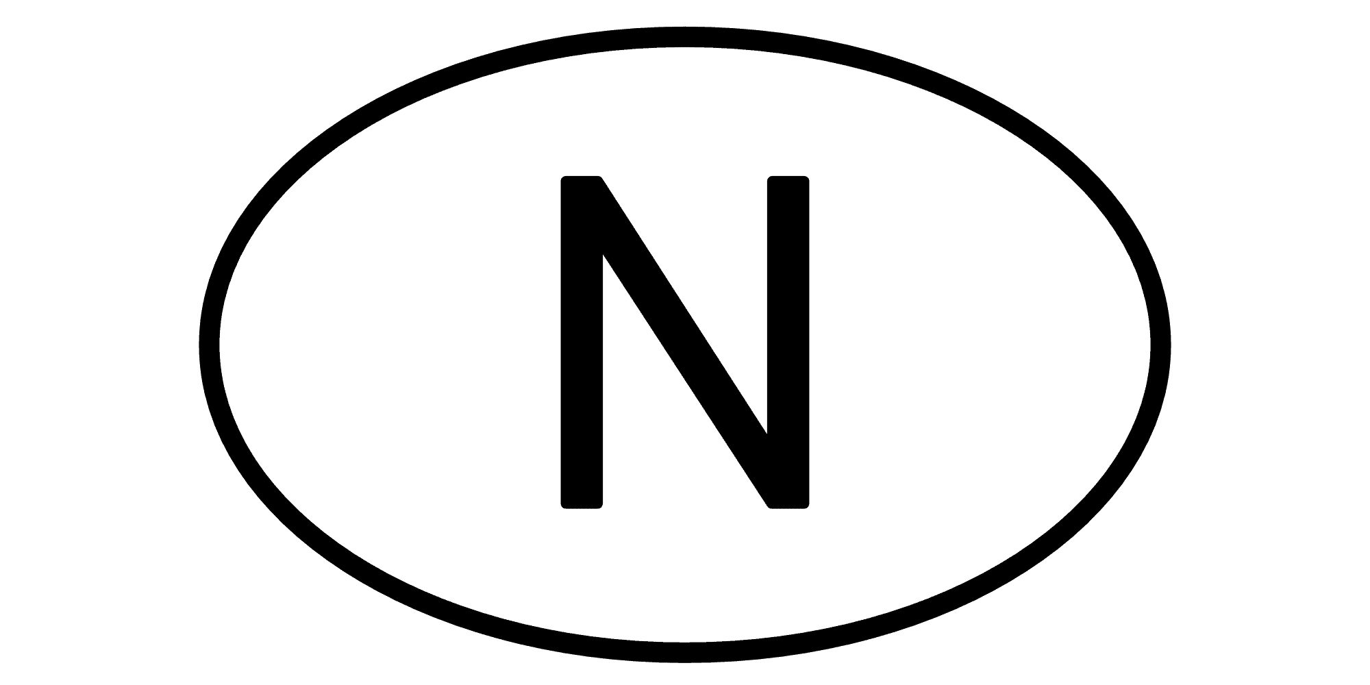 Länderkennzeichen N