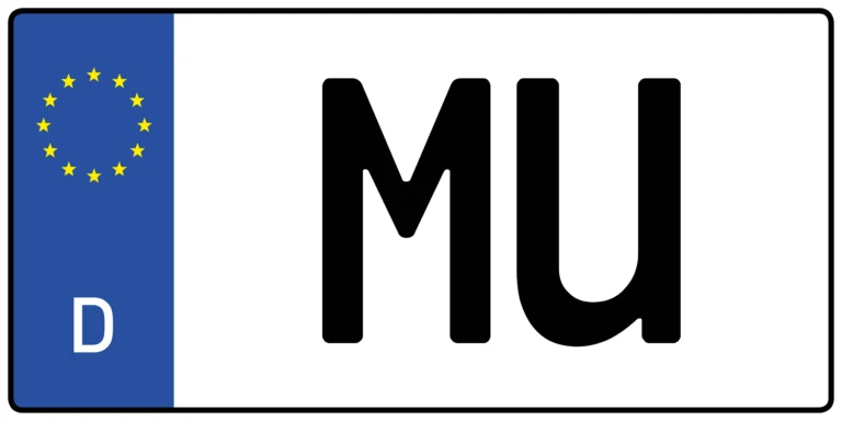 Wofür steht das Kennzeichen MU?
